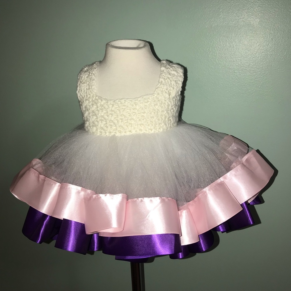 Handmade baby party dress